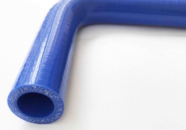 Wysokotemperaturowy silikonowy przewód elastyczny węża Wzmocnione opakowanie Niebieska błyszcząca gładka powierzchnia
